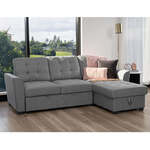 Osiana Sofa Bed with Reversible Storage Chaise $995 (Was $1295, Save $300) + Delivery ($0 NSW/VIC C&C) @ Cassa Vida