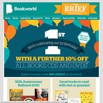 Bookworld 1st Birthday Promo - Extra 10% off All Books, CDs and DVDs/Kobo Touch for $99