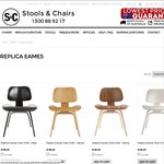 Replica Charles and Ray Eames DCW - $30 OFF to $159 EACH + Shipping (Free Ship to Metro Syd/Melb)