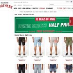 Hallenstein Brothers - All Denim Shorts Half Price + Free Delivery on Orders over $30