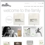30 Percent off Code for Milk&Co Skin Care Range