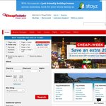 CheapTickets 20% off Hotel Coupon Code