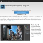 Adobe Photoshop CC, Lightroom 5 and Behance Prosite for $9.99 / Month