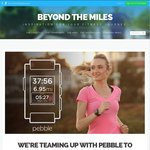 Pebble Smart Watch $125 USD Delivered with Runkeeper iPhone or Android Free App