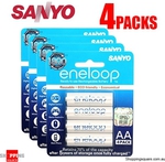 16x (4x Pack of 4) 2000mAh Rechargeable Sanyo Eneloop AA Battery Bundle $49.95 Plus Shipping @ ShoppingSquare
