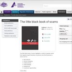Free - The Little Black Book of Scams - Delivered from ACCC