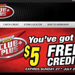 SuperCheap Auto Free $5 Credit for Club Plus Members