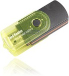 USB 2.0 Multi Card Reader Random Color USD $1.29 Free Shipping @ Meritline
