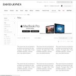12% off Apple Macs at David Jones Today Only + bonus Apple TV