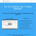 SmartMonkey - Year 12 Math Methods Course for $59.99 (40% OFF)