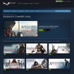 Steam [Hidden Daily Deal] - 75% off All Assassins Creed Games + DLC except Unity