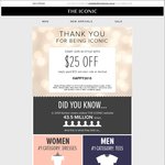 The Iconic - $25 off $125+ Spend - Excludes: Amber Sceats, G-Star, RAW, J Brand, Nike, Nine West