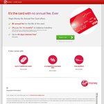 Virgin Money Credit Card $0 Annual Fee, 14 Months 0% Balance Transfer