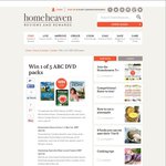 Win 1 of 5 ABC DVD Packs from homeheaven