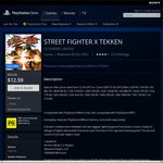 Street Fighter X Tekken for PS VITA 80% OFF - $12.59 AUD