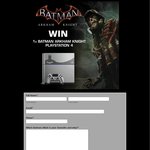Win a Batman Arkham Knight Edition PS4 from EB Games