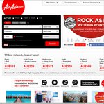 AirAsia Sale - Kuala Lumpur Return $294 from Melbourne & Gold Coast, $301 from Sydney