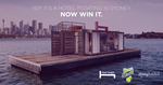 Win a Dinner for 10 Plus Overnight Stay in Floating Hotel in Sydney (No Flights)