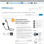 Mpow Wolverine Sports Headphones $20 USD (~$28 AUD) with Coupon (Was $29.14 USD) @Mpow