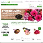 20% off Woolworths Flowers Online