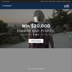 Win $20,000 Cash from Citibank