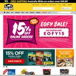My Pet Warehouse EOFY Sale - 15% off, Exclusions Apply