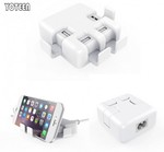 4 Ports USB Quick Charger AC Power Adapter Phone Charger for US $5.1 (~AU $6.7) + Free Shipping @ DD4.com