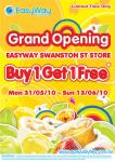 [MELB] EasyWay Grand Opening Swanston St, Buy 1 Get 1 Free Regular Size drink [Starts Mon 31/5]