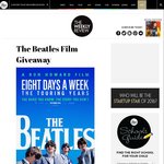 Win 1 of 20 Double Passes to The Beatles: Eight Days A Week - The Touring Years from The Weekly Review (VIC)