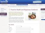 Free Sanitarium Cookbook "Food for Health and Happiness"