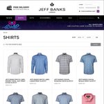 JEFF BANKS - ALL Shirts $59 with Free Delivery
