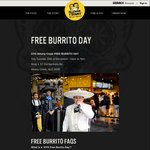 FREE Burrito Day, Tues 20/12 12pm-7pm @ Guzman y Gomez [Albany Creek, QLD, 4035]