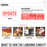 Lamanna Supermarket 10% off Entire Grocery Shop for All of January (Essendon Fields, Melb)