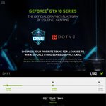 Win 1 of 6 GeForce® GTX 10 Series Graphics Cards from NVIDIA