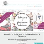 10% off Storewide Kids Furniture + Play Equipment @ TicklyBoo