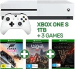 Xbox One S 1TB Console w/ Forza Horizon 3 DL Code + Halo Wars 2 + ESO: Morrowind + 3m STAN for $349 (+~ $8 Shipping) @ EB Games