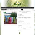 Kamill Shower Gel 250ml /Men's Shower 300ml @ $2.5 for All Shower Gels, Free Shipping on Orders over $70