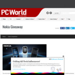 Win 1 of 3 Nokia Handsets (Nokia 8 $899/ Nokia 5 $329/ Nokia 3310 $89.95) from PC World
