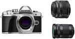Olympus OM-D E-M10 MKIII Mirrorless Camera with 14-42mm + 40-150mm Lens Kit $1197@ Harvey Norman