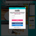 CUDO 15% off "Experience Deals" Code