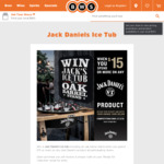 Win a Jack Daniel’s Ice Tub with Oak Barrel Stand Worth $599 from BWS (with Purchase)