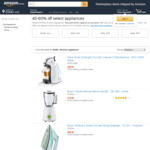 40-60% off select appliances @ Amazon AU 