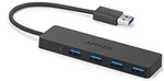 Anker 4-Port USB 3.0 Ultra Slim Data Hub $15.50 + Delivery @ Amazon AU (Was $39.95)