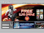 Free Wii Game with $15 Purchase of Energizer Batteries