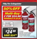 Supercheap 2 for 1 Fire Extinguisher $24.99