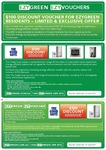 $100 discount off an energy efficient product from The Good Guys (costing over $500) [BRIS]