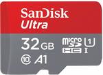 SanDisk Ultra 32GB Micro SDHC UHS-1 Card $7 + Delivery ($0 with Prime/ $39 Spend) @ Amazon AU | $7 @ JB/OW/HN
