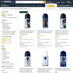50% off All Nivea Men (E.g. Roll on Anti-Perspirant Deodorant, 50ml - from $1.05) + Delivery ($0 Prime/ $39 Spend) @ Amazon AU