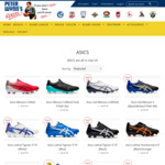 30% off All New ASICS Boots (Gel-Quantum 180 5 $129) + Shipping from $9.50 @ Peter Wynn's Score