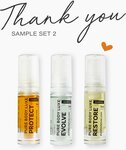 Pure Body Luxe Thank You Sample Set 2 - $13.50 (Was $19.50) Delivered @ Pure Body Luxe